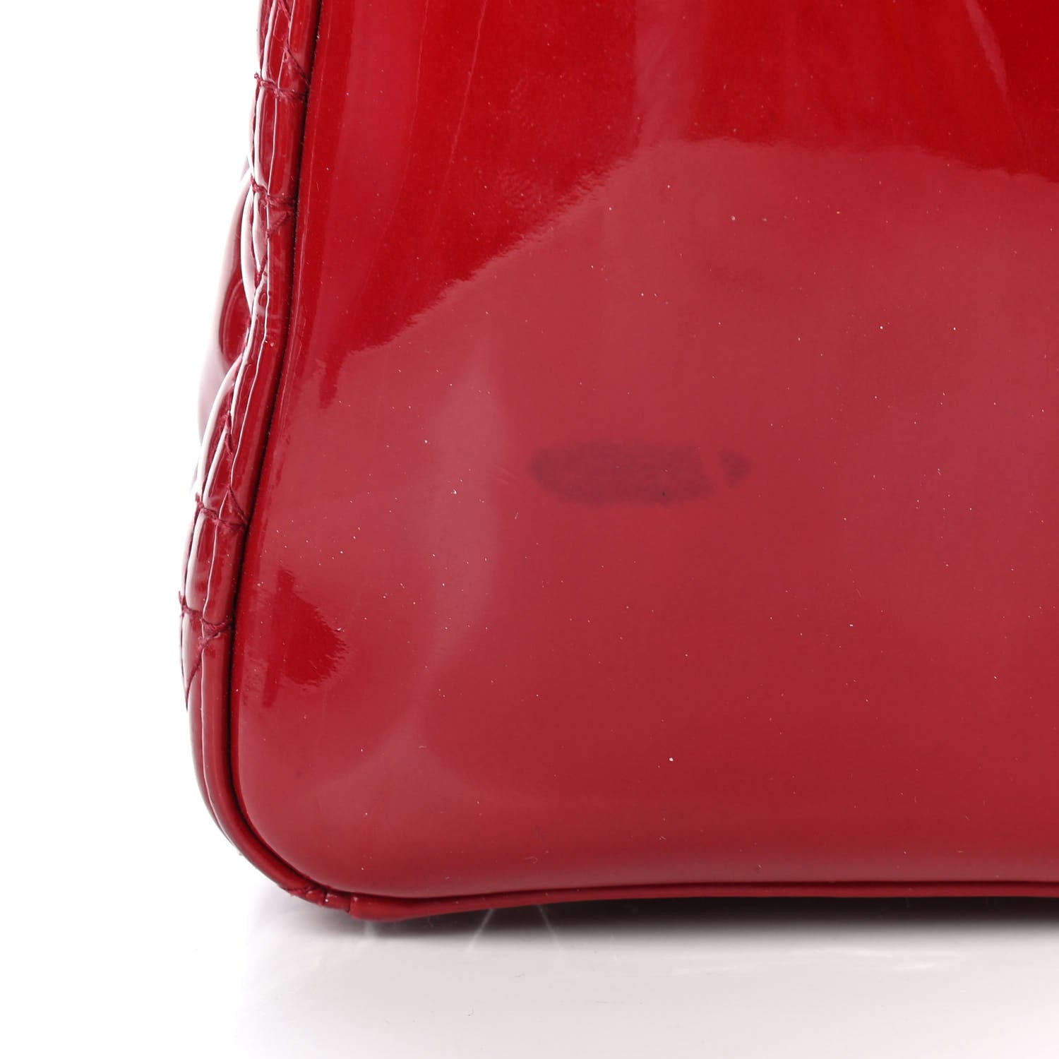 Christian Dior Patent Cannage Medium Lady Dior Red 9 of 9