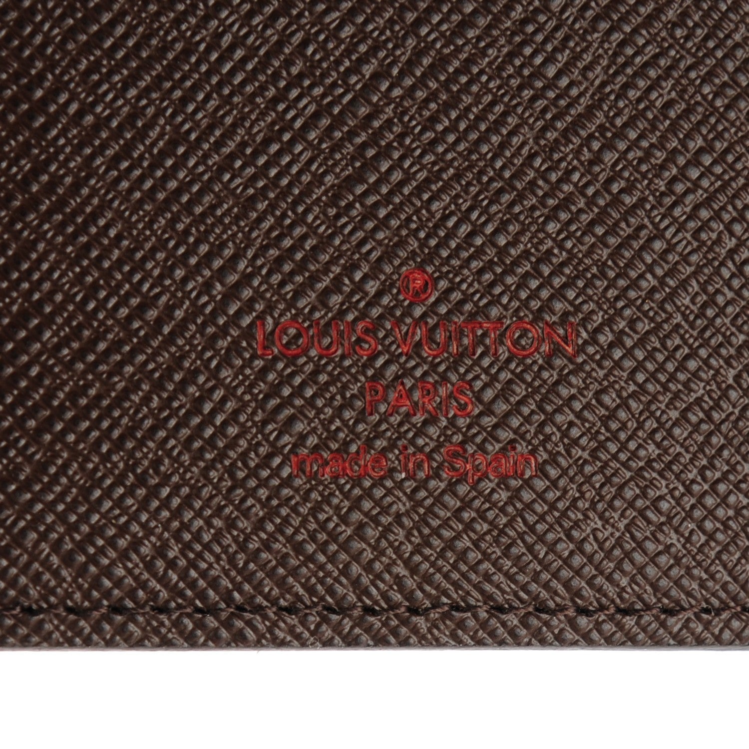 Louis Vuitton Damier Ebene Small Ring Agenda Cover 6 of 7