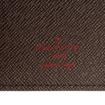Louis Vuitton Damier Ebene Small Ring Agenda Cover 6 of 7