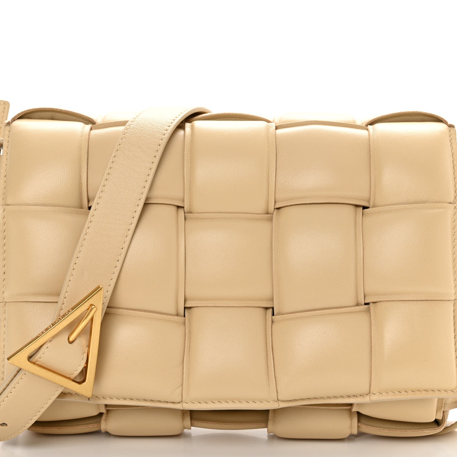 Bottega Veneta Nappa Maxi Intreccio Padded Cassette Crossbody Bag Porridge 9 of 12