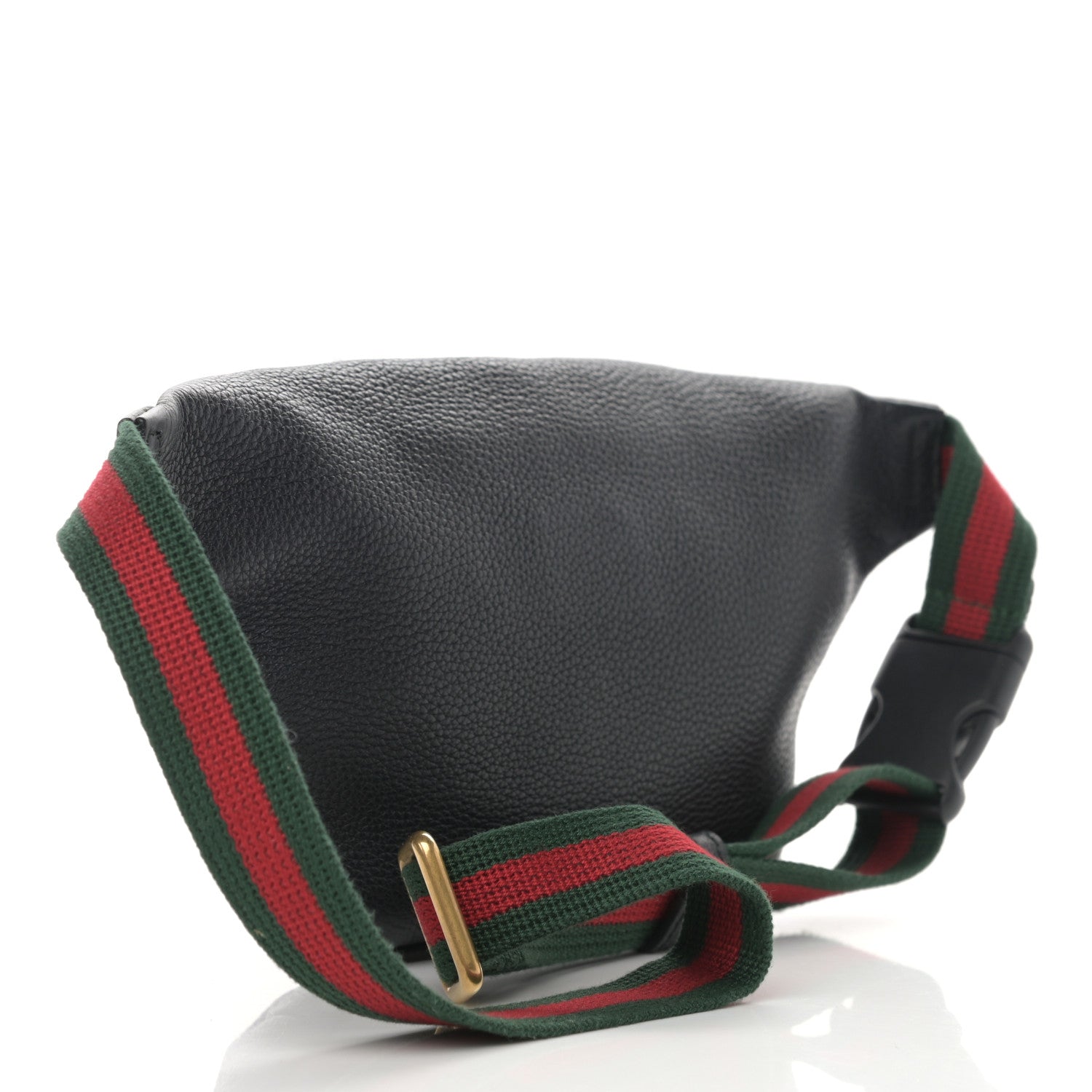 Gucci Grained Calfskin Small Logo Belt Bag Black 3 of 10