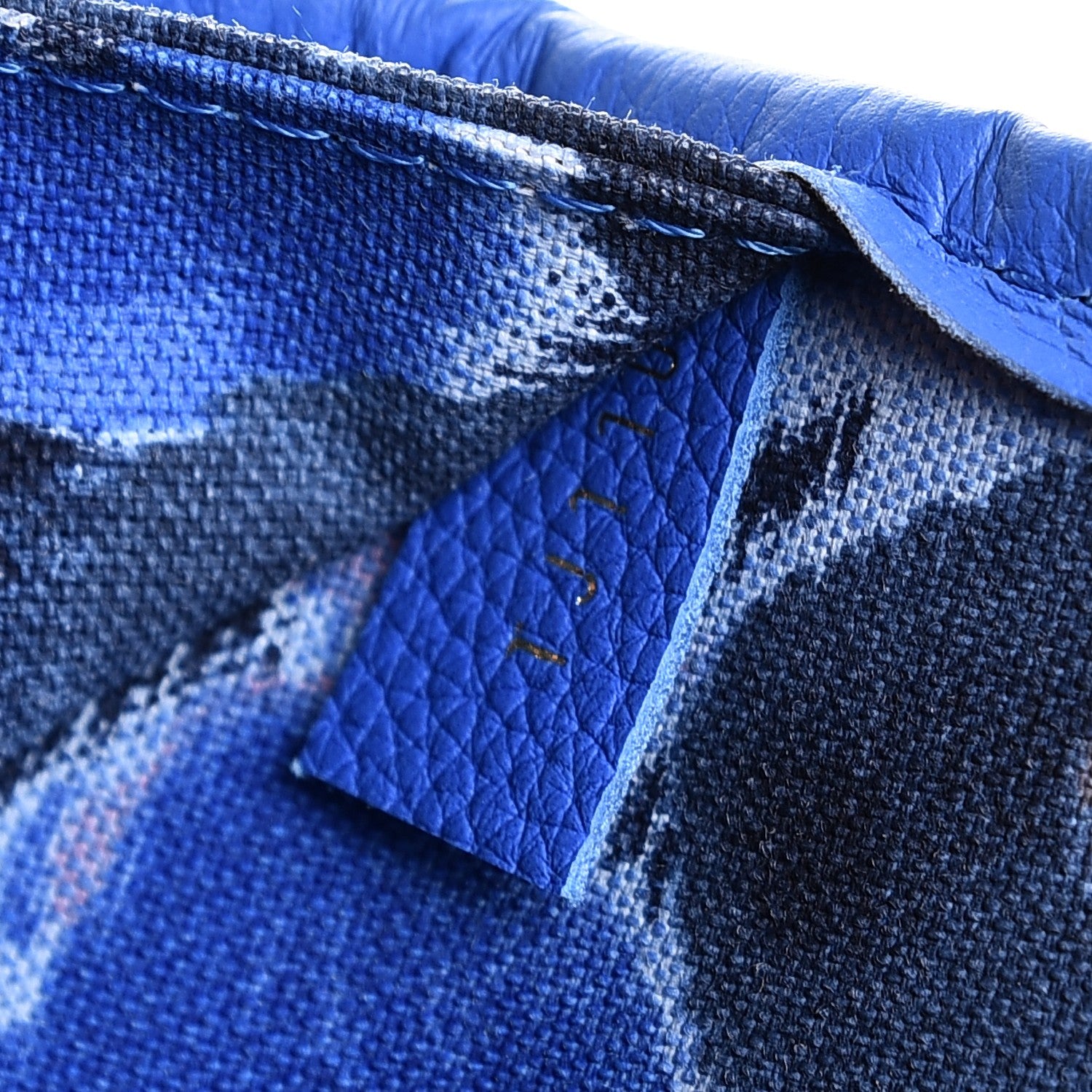 Louis Vuitton Monogram Articles de Voyage Ikat Neverfull GM Grand Blue 7 of 14