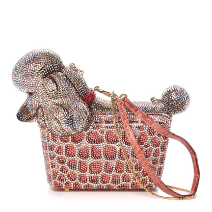 Judith Leiber Crystal Chloe Poodle Minaudiere Clutch Multicolor 1 of 7