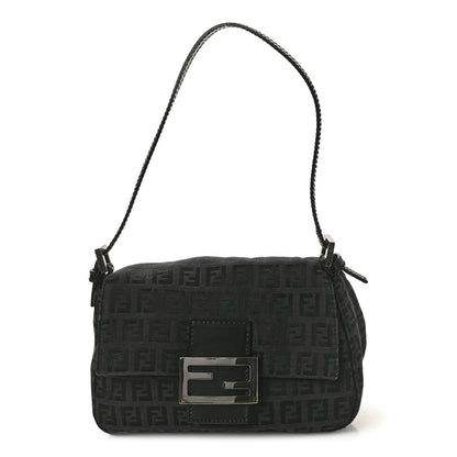 Fendi Zucchino Mini Mama Baguette Black 1 of 11