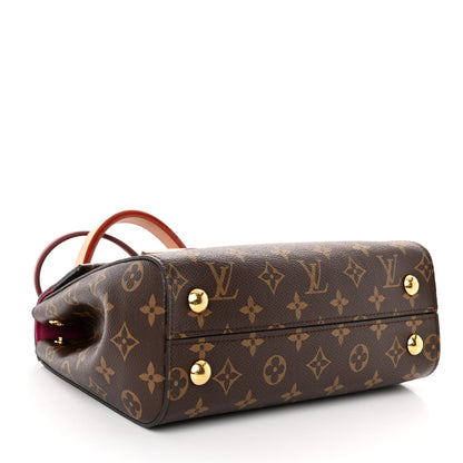 Louis Vuitton Monogram Cluny BB Bordeaux Fuchsia 4 of 10