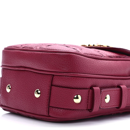 Salvatore Ferragamo Calfskin Gancini Camera Case Melagrana 9 of 9