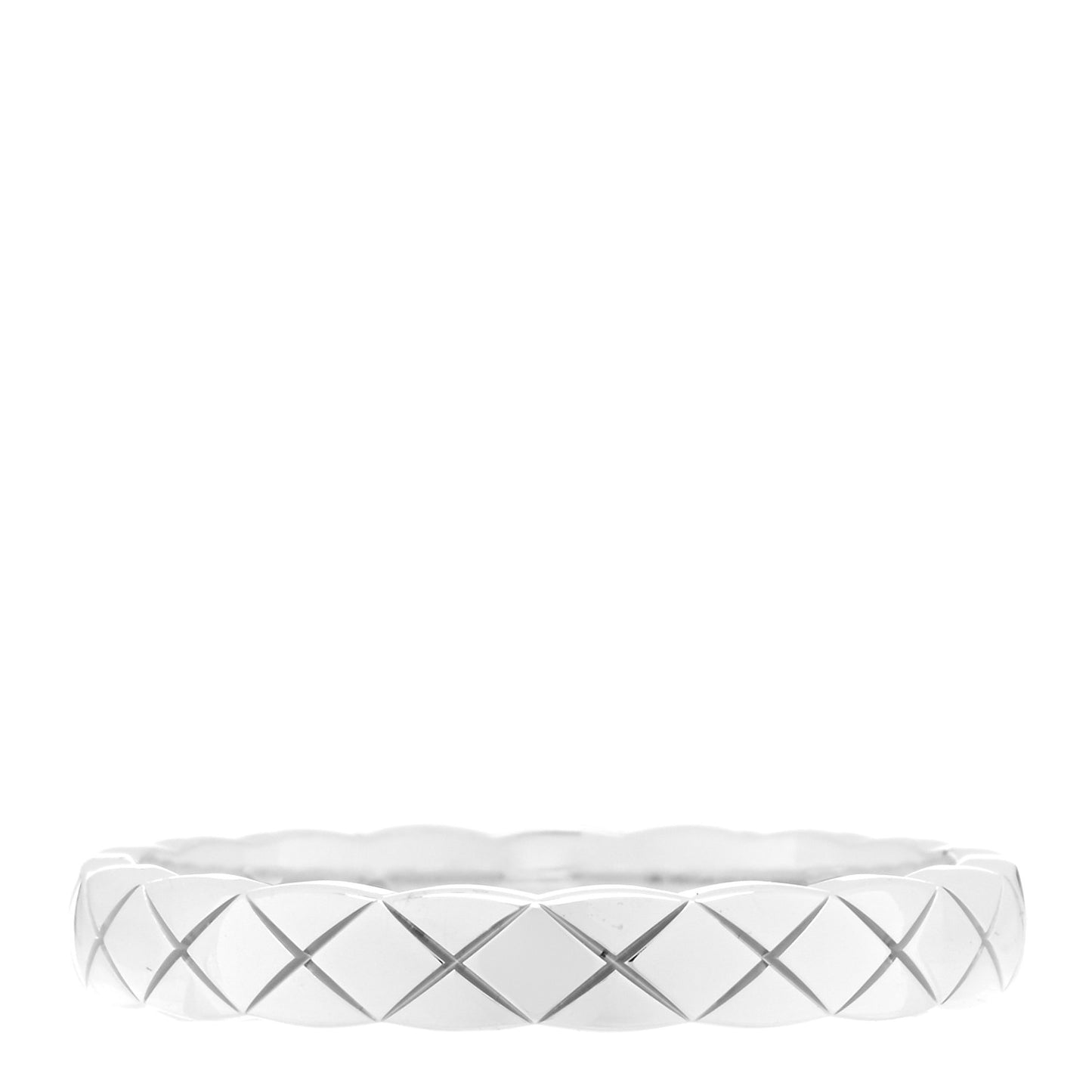 18K White Gold Mini Coco Crush Ring 57 8