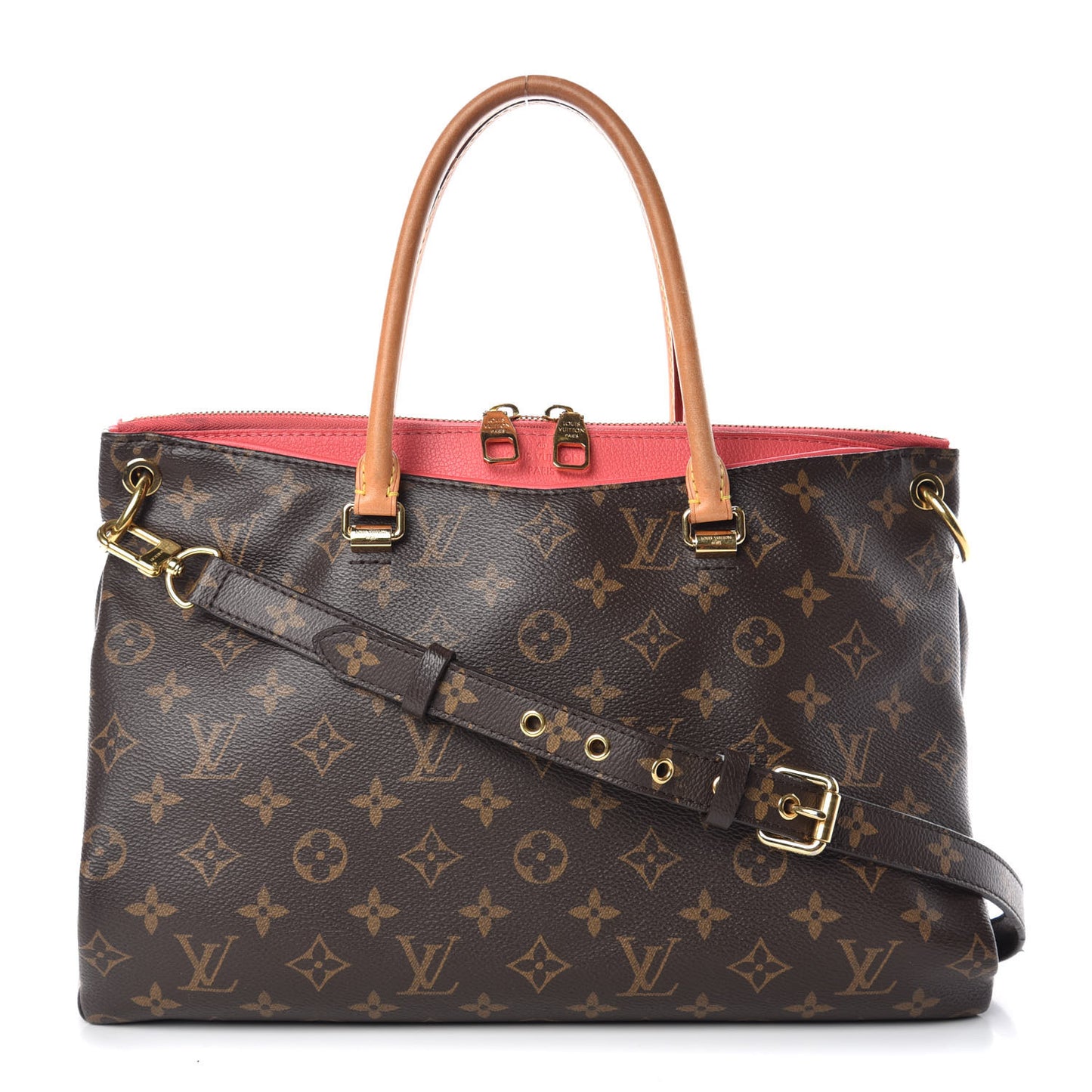 Monogram Pallas Rose Litchi