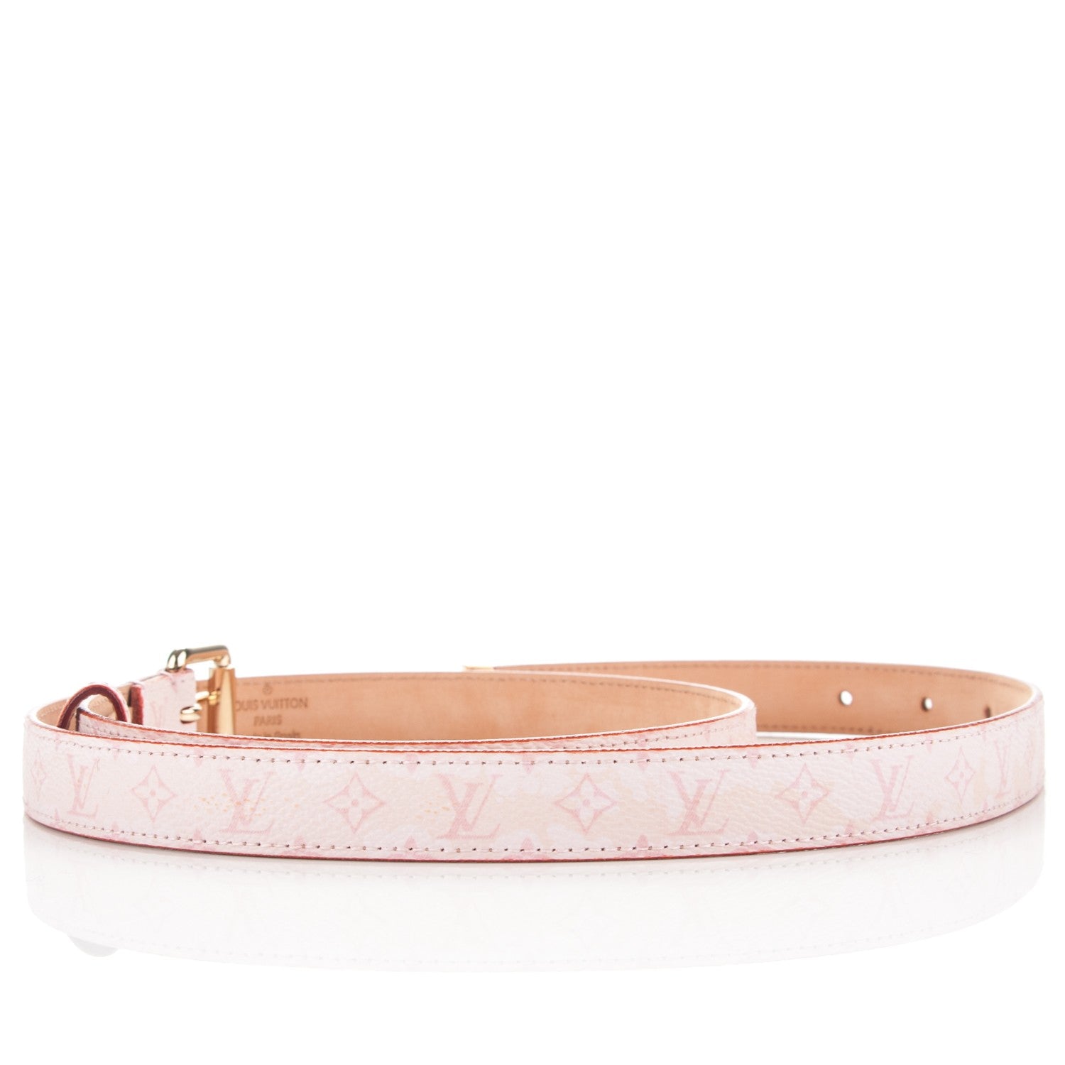 Louis Vuitton Monogram Belt 90 36 Pink 5 of 8