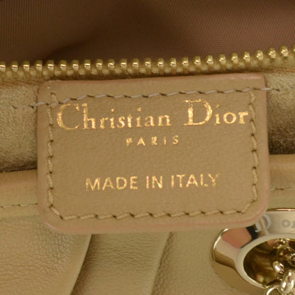 Christian Louboutin CHRISTIAN DIOR Lambskin Jazzclub Shoulder Bag Beige 5 of 7