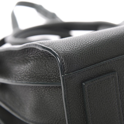 Saint Laurent Grained Calfskin Small Supple Sac De Jour Dark Vert 13 of 14