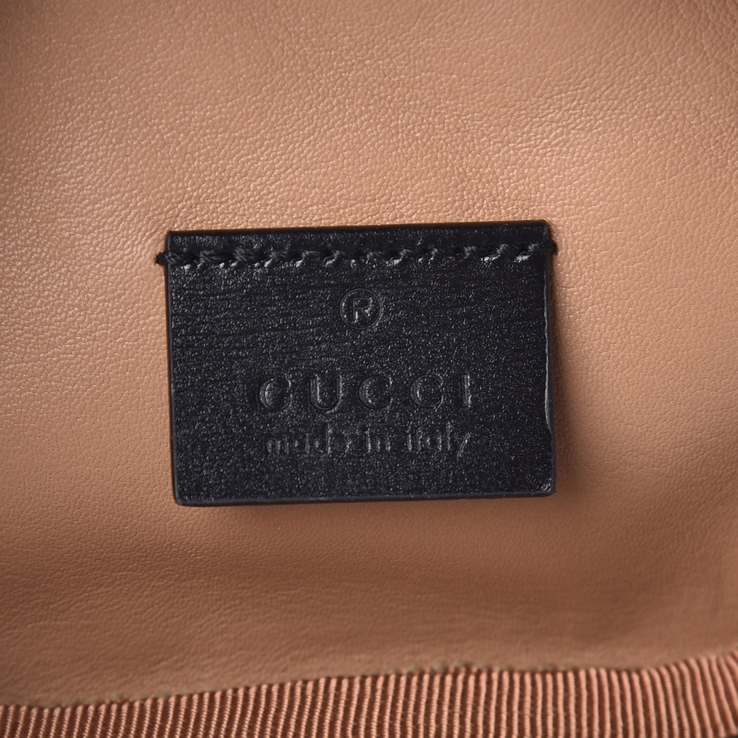 Calfskin Trapuntata Zumi Belt Bag Black