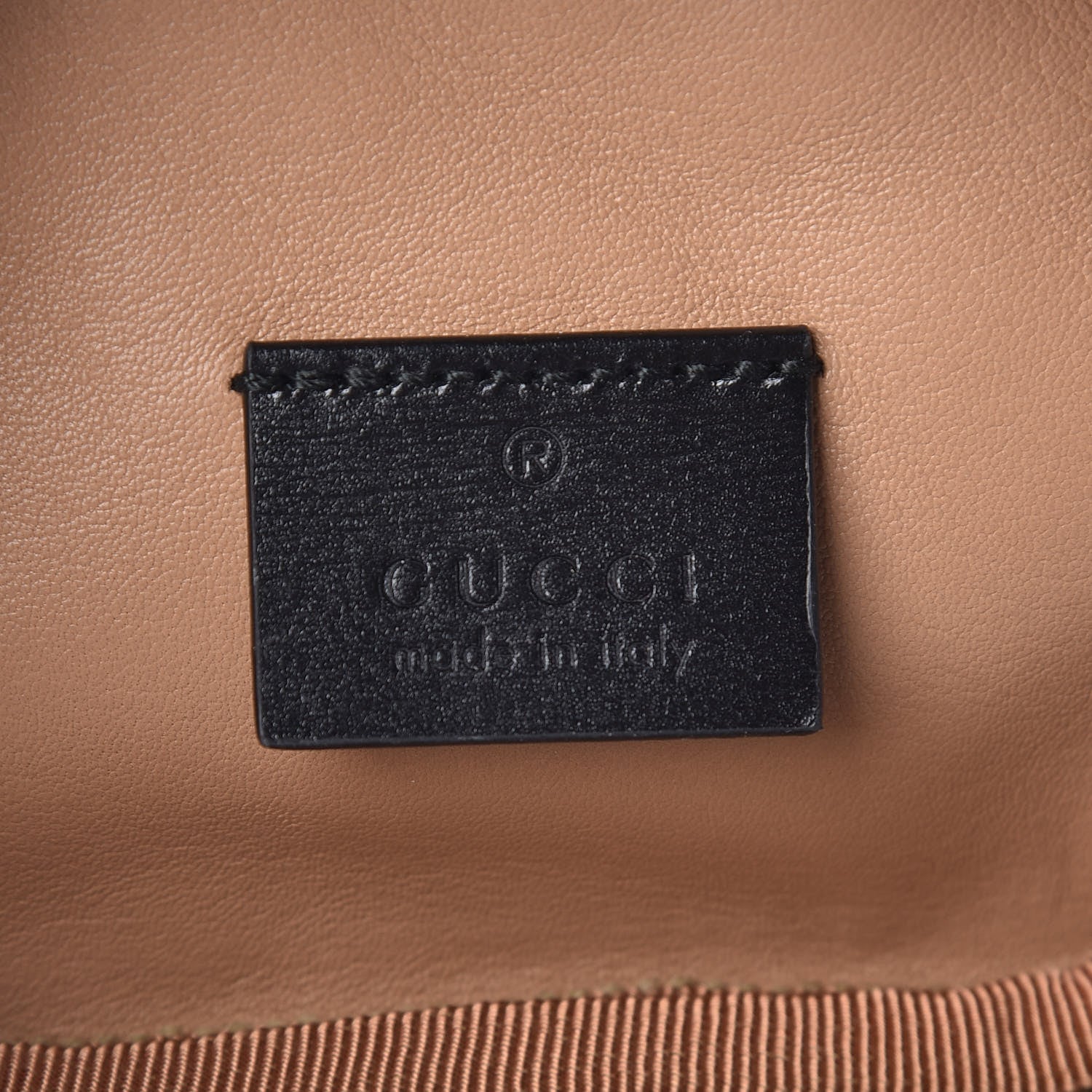 Gucci Calfskin Trapuntata Zumi Belt Bag Black 6 of 10