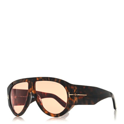 Tom Ford Acetate Bronson Sunglasses TF1044 Dark Havana Bordeaux 1 of 8