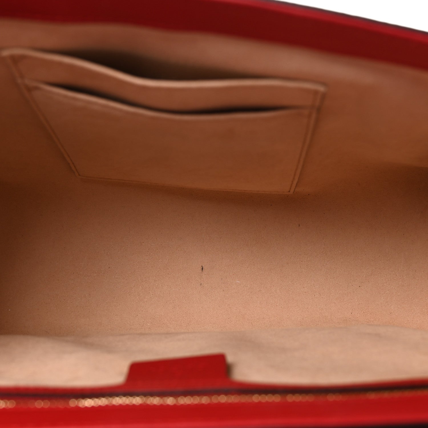 Gucci GG Supreme Monogram Calfskin Medium Padlock Shoulder Bag Beige Hibiscus Red New Rosette 5 of 10