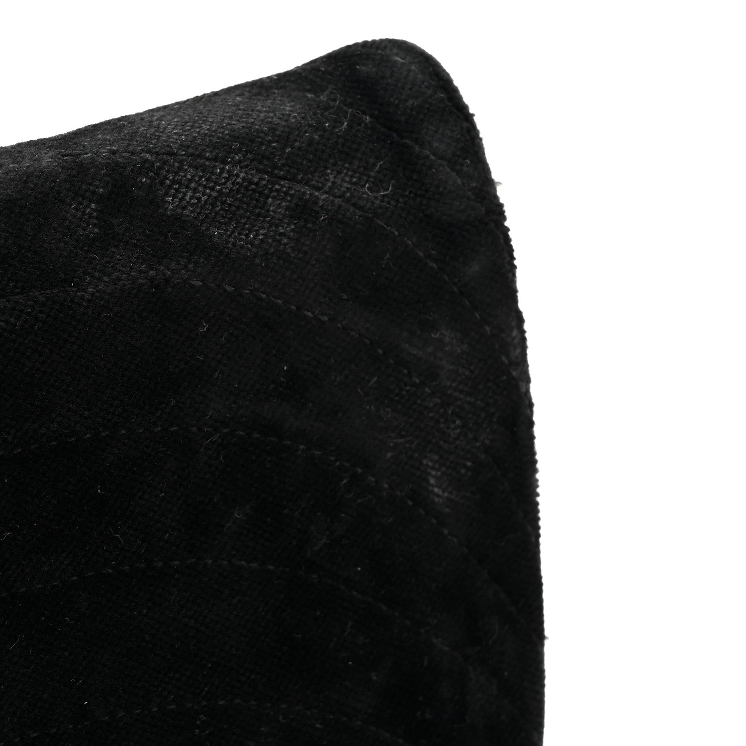 Chanel Velvet Horizontal Quilted Small Single Flap Black 12 of 17