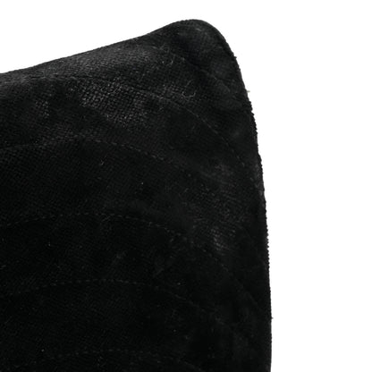 Chanel Velvet Horizontal Quilted Small Single Flap Black 12 of 17