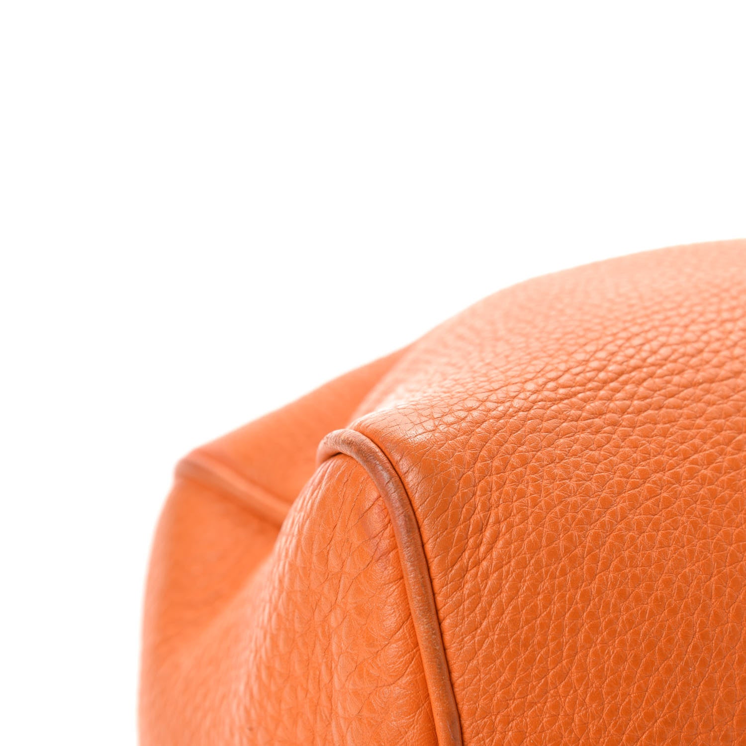 Prada Vitello Daino Shoulder Bag Papaya 8 of 21