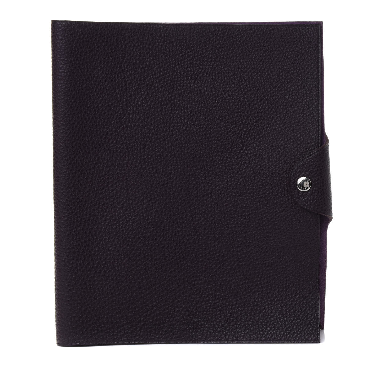 Hermes Togo Ulysse MM Agenda Cover Raisin 1 of 4