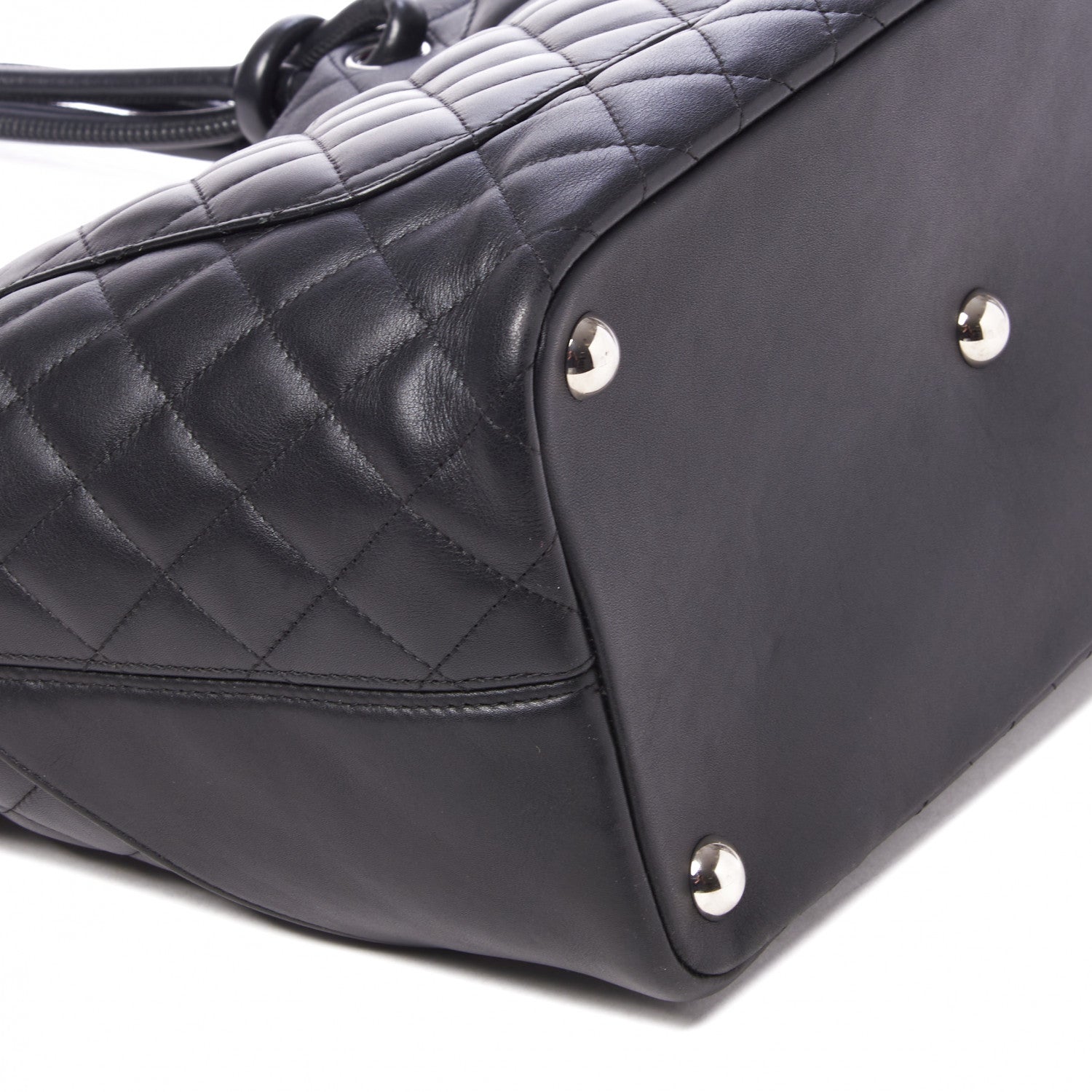 Chanel Calfskin Quilted Large Cambon Tote Black 5 of 8