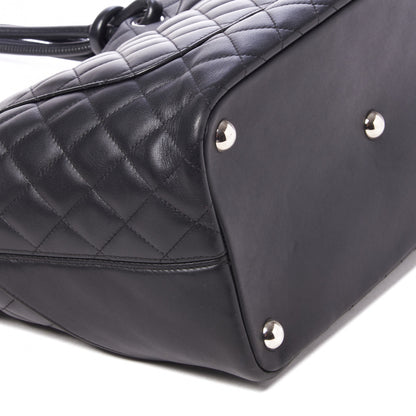 Chanel Calfskin Quilted Large Cambon Tote Black 5 of 8