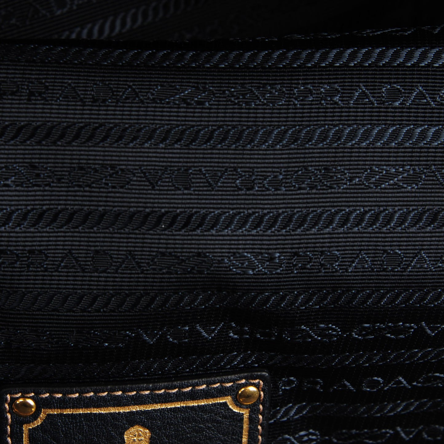 Vitello Daino Tessuto Nylon Tote Blue