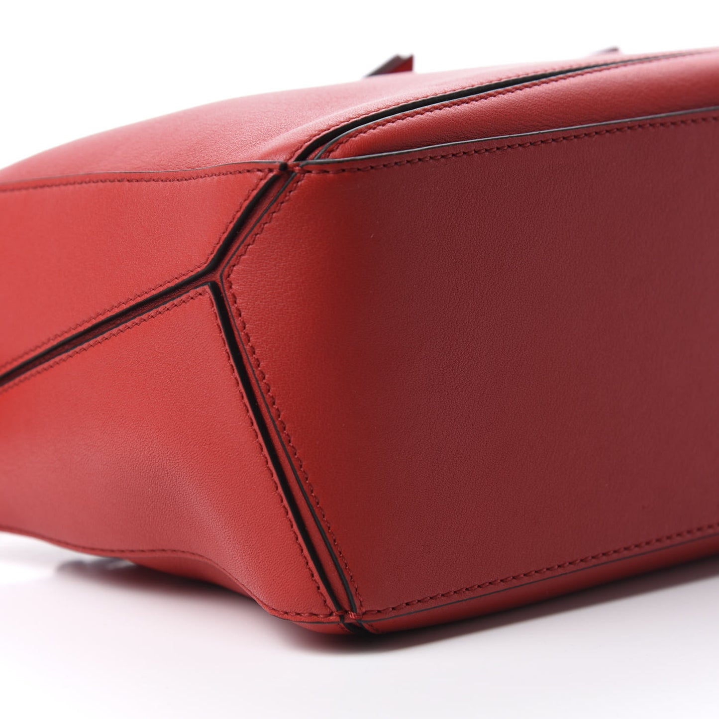 Calfskin Small Puzzle Bag Scarlet