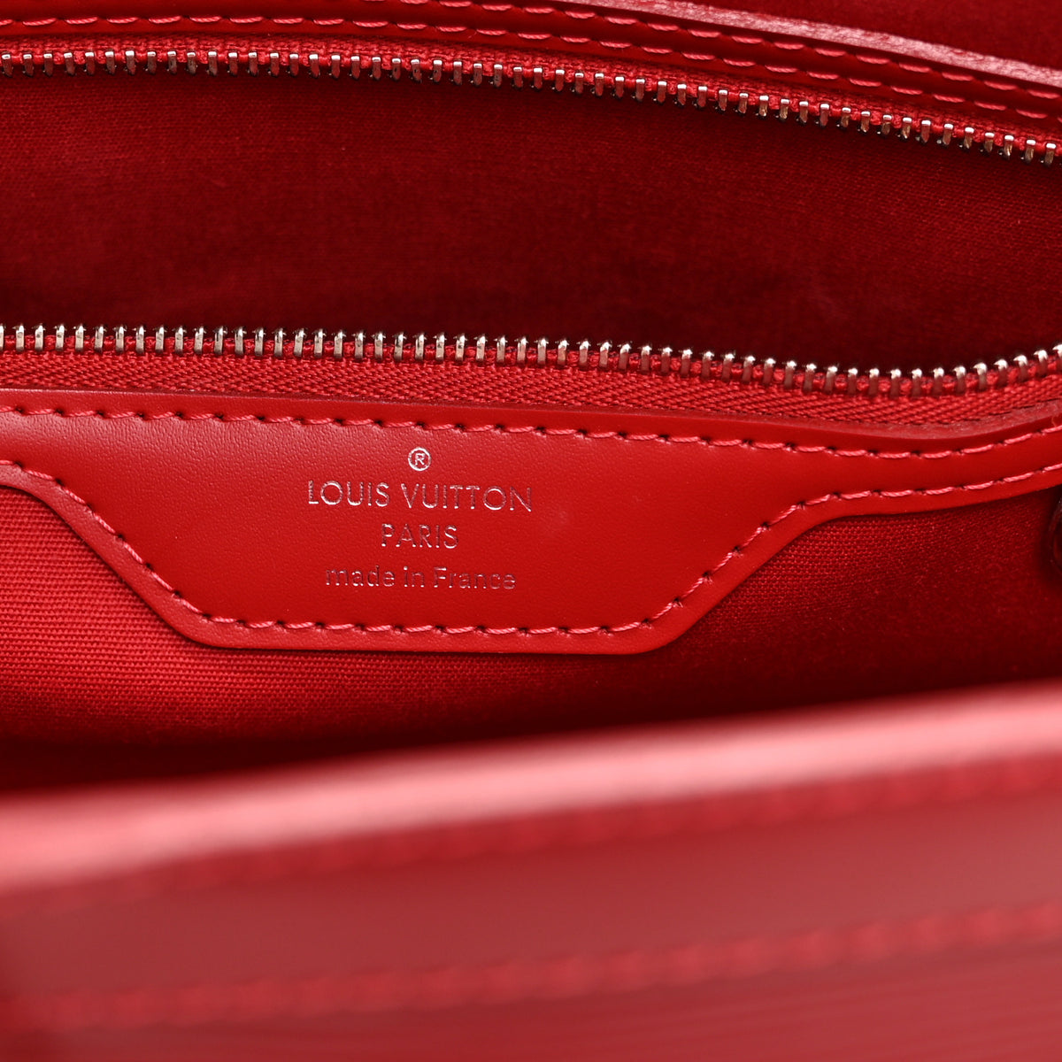 Louis Vuitton Epi Brea MM Carmine 6 of 10
