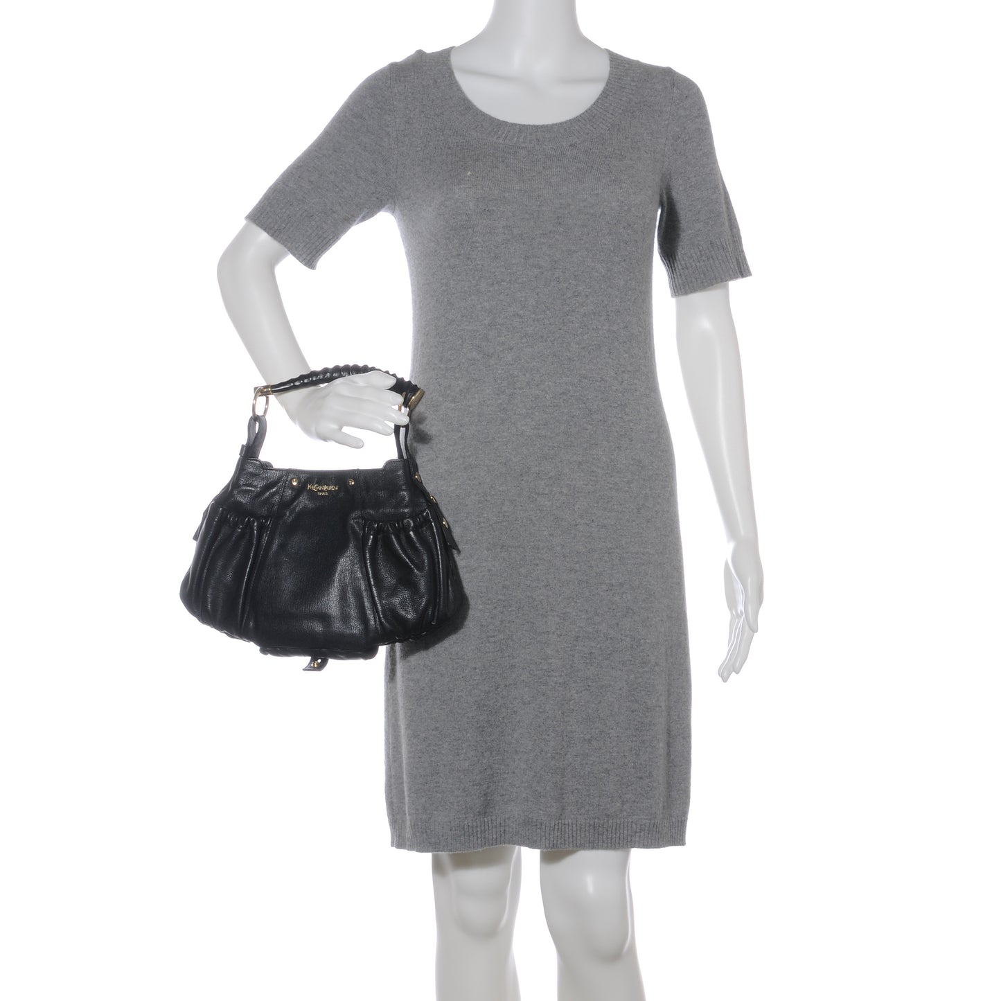 Chevre Mala Mala Horn Bag Black