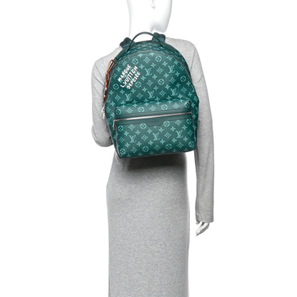 Louis Vuitton Monogram Heritage Discovery Backpack PM Green 2 of 10