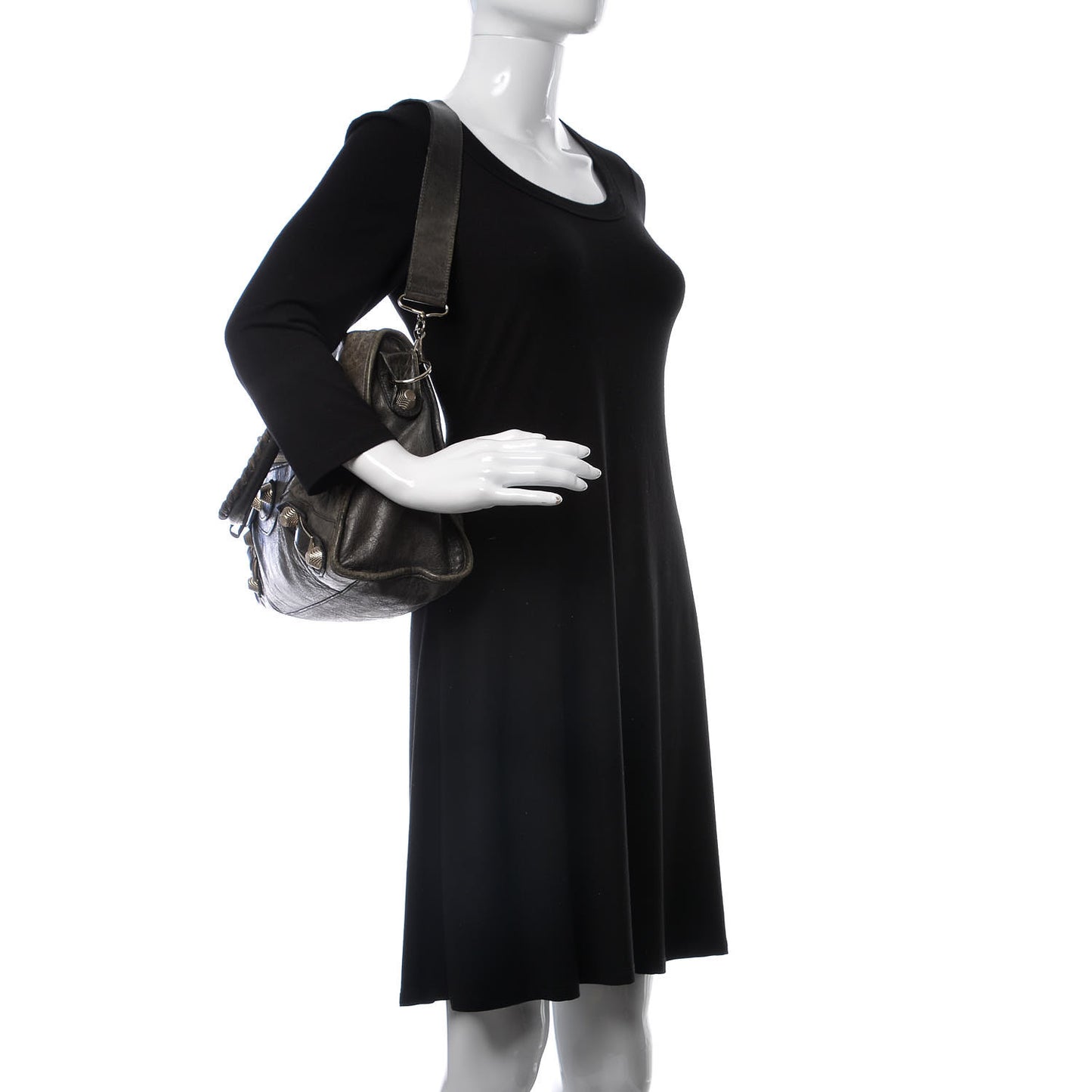 Agneau Giant 21 Silver Hardware City Anthracite