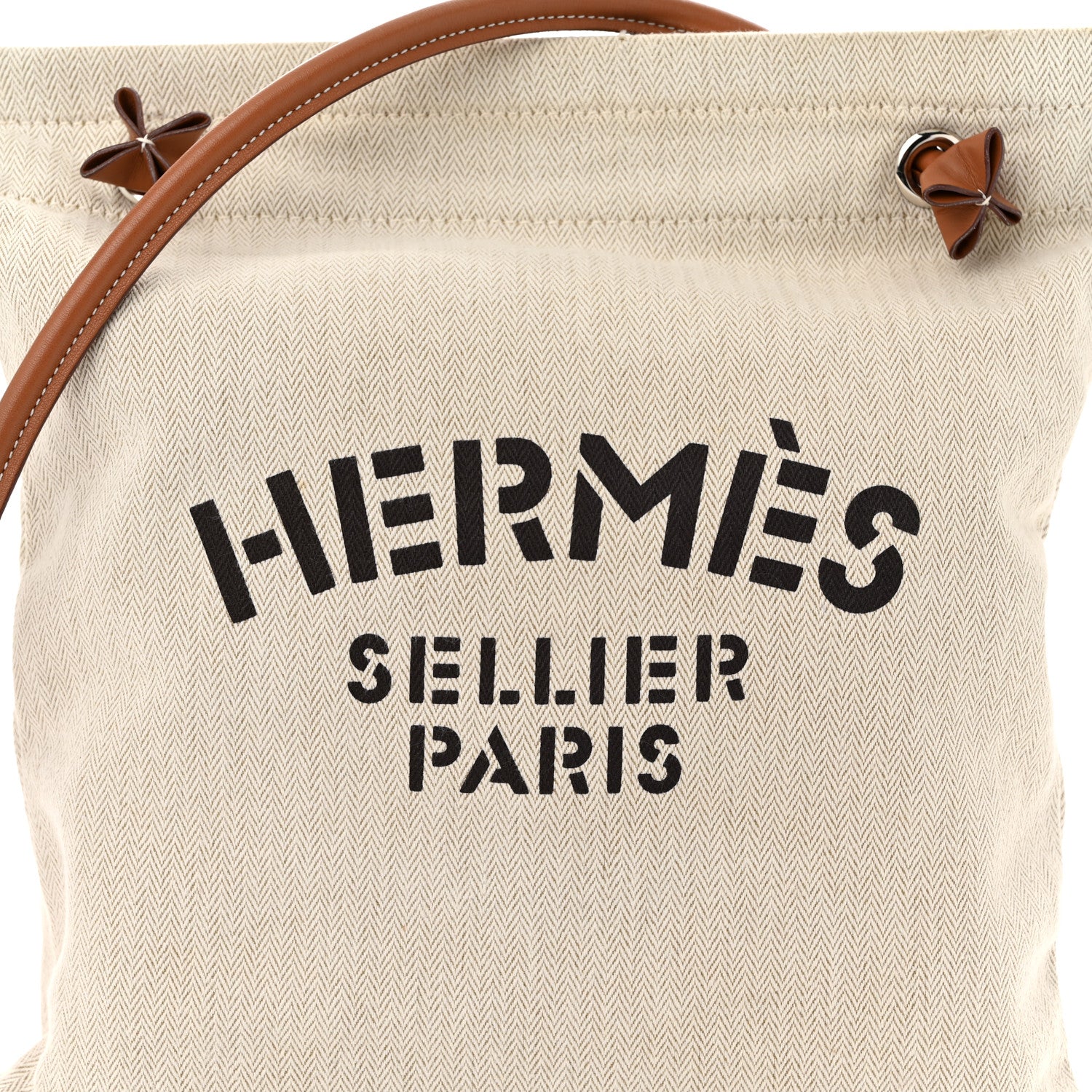 Hermes Canvas Swift Aline Grooming Bag Gold 7 of 10