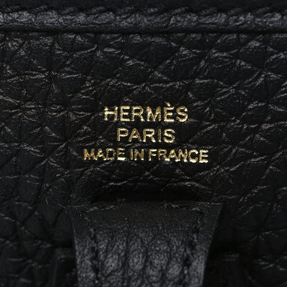 Hermes Taurillon Clemence Evelyne TPM Black 6 of 11