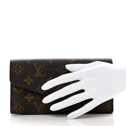 Louis Vuitton Monogram Sarah Wallet NM 2 of 10