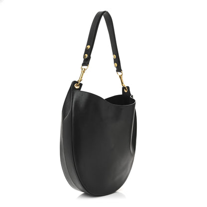 Celine Supple Calfskin Medium Hobo Black 3 of 12
