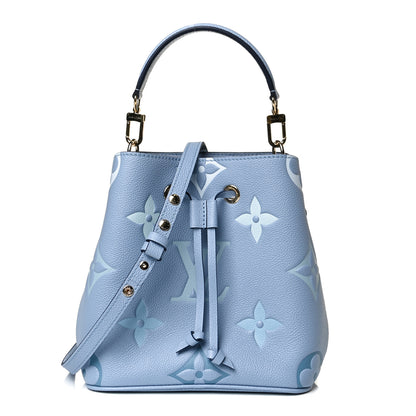 Louis Vuitton Empreinte Monogram Giant By The Pool Neonoe BB Summer Blue 1 of 12