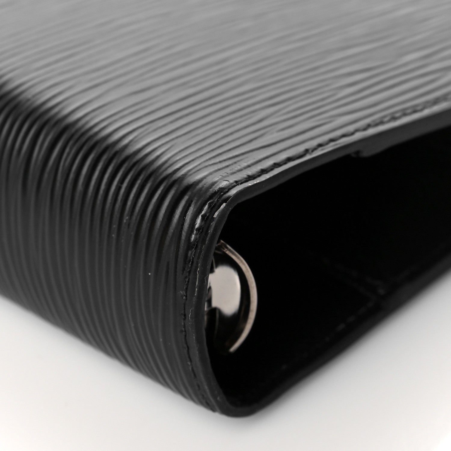 Louis Vuitton Epi Medium Ring Agenda Cover Black 8 of 9