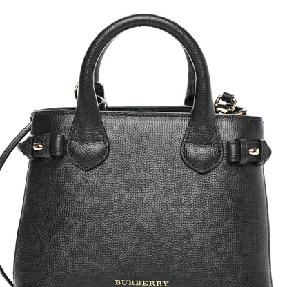 Burberry Derby Calfskin House Check Baby Banner Tote Black 11 of 11