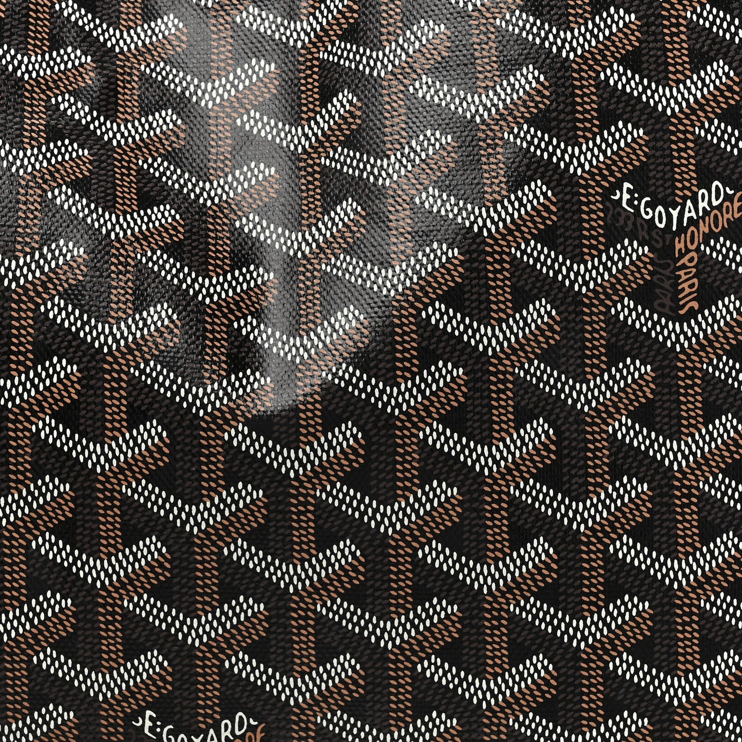 Goyardine Reversible Anjou GM Black