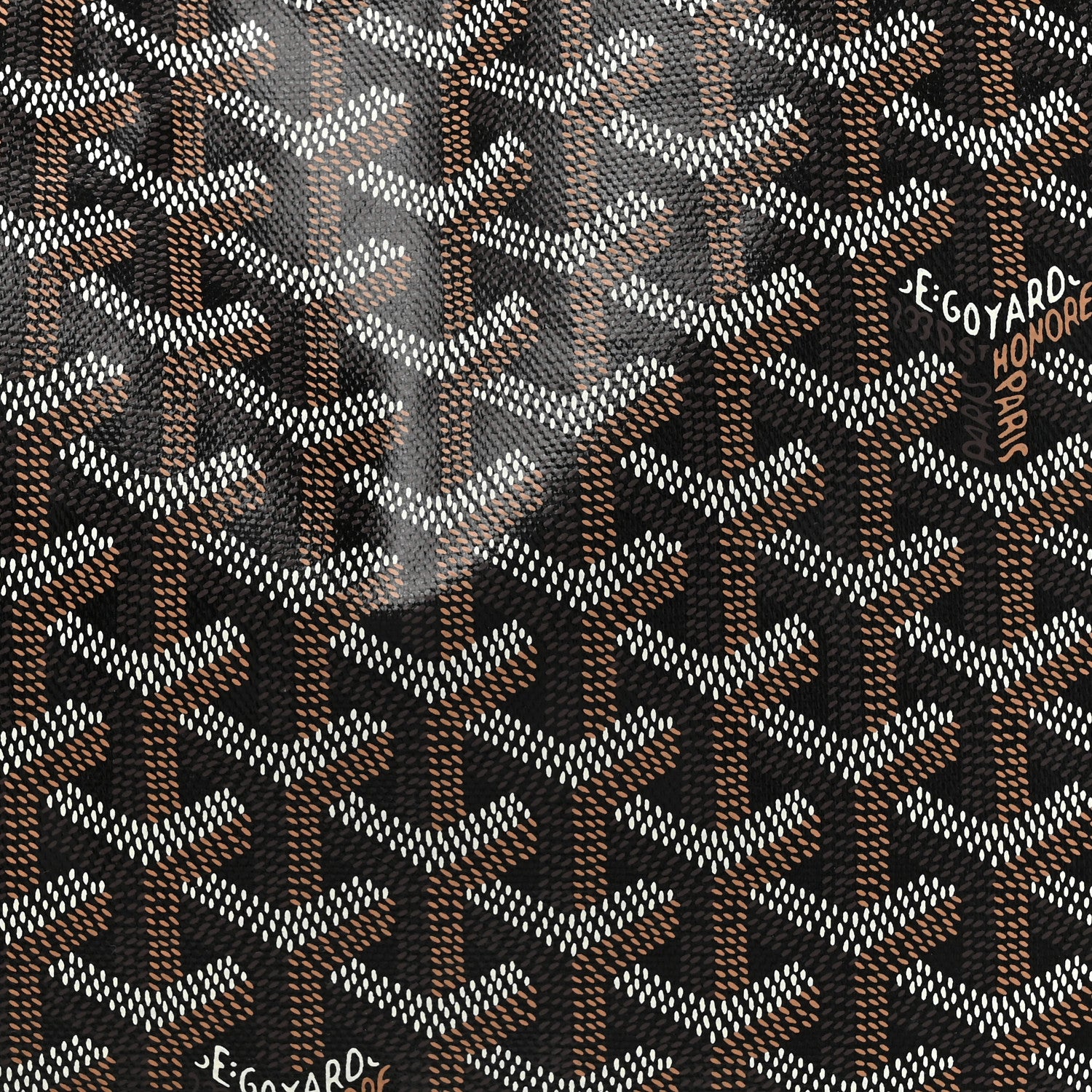 Goyard Goyardine Reversible Anjou GM Black 13 of 20