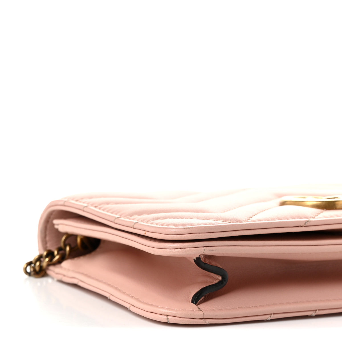 Gucci Calfskin Matelasse GG Marmont Mini Bag Perfect Pink 8 of 10
