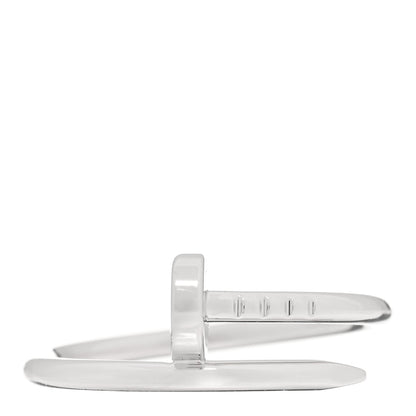 Cartier 18K White Gold Small Juste Un Clou Ring 54 6.75 1 of 5