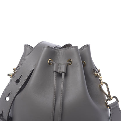 Fendi Vitello Grace Matte F is Fendi Grande Mon Tresor Bucket Bag Argilla 8 of 10