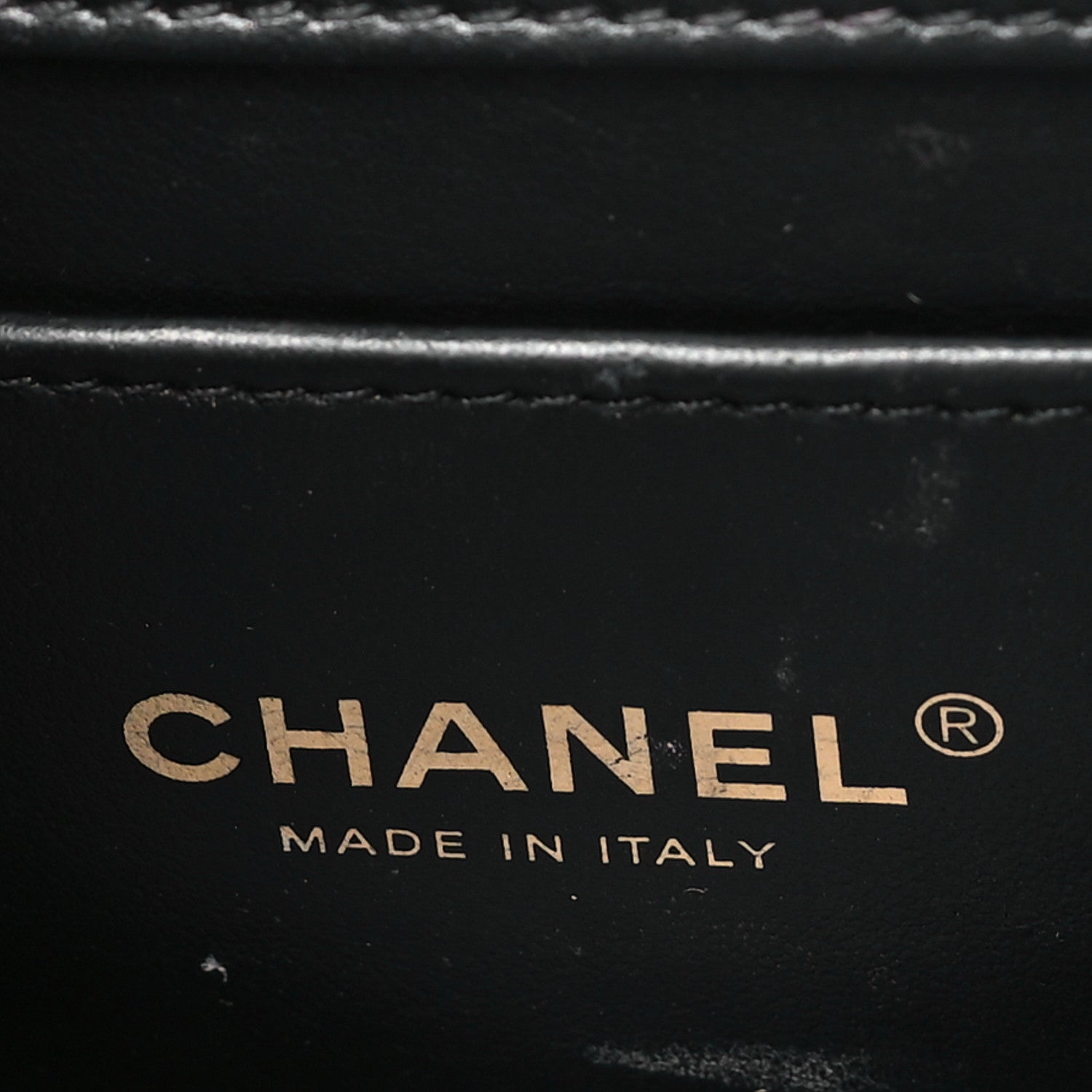 Chanel Lambskin Quilted Small Logo Top Handle Flap Black 6 of 10