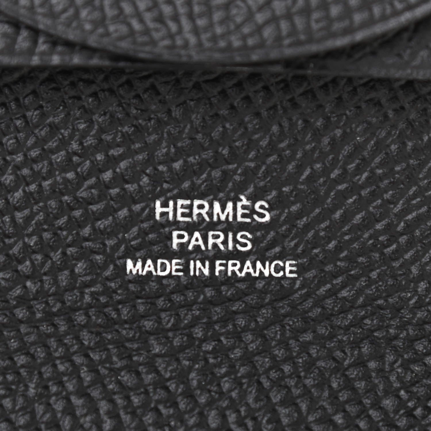 Hermes Epsom Bastia Coin Purse Black 7 of 8