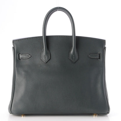 Hermes Swift Birkin 25 Vert Fonce 4 of 34