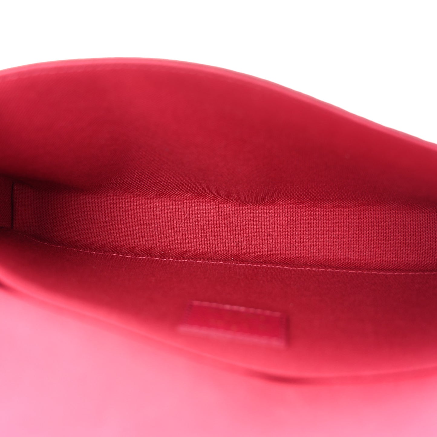 Monogram Pochette Felicie Chain Wallet Fuchsia