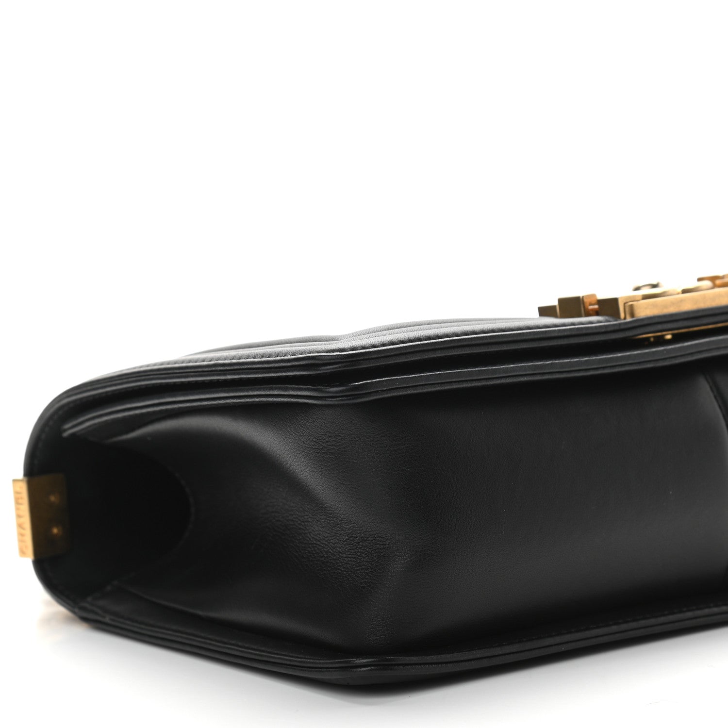 Chanel Calfskin Quilted Medium Boy Flap Black 9 of 13