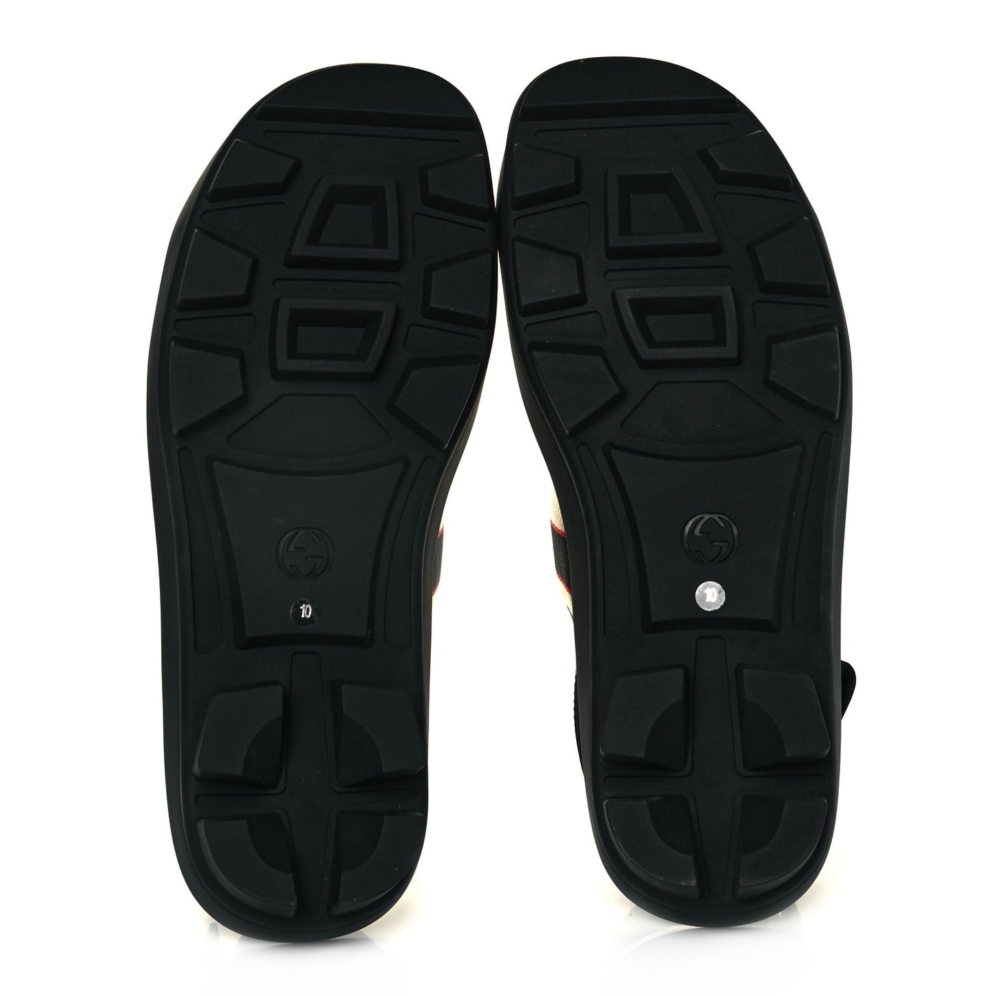 Nylon Cirano Lux Stripe Mens Cleat Sole Slingback Sandals 10 Ecru Poppy Black