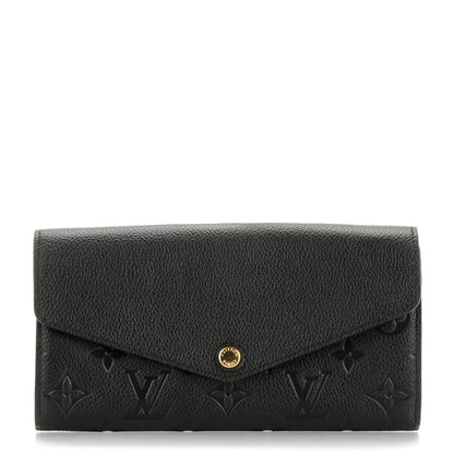 Louis Vuitton Empreinte Sarah Wallet NM Black 1 of 7